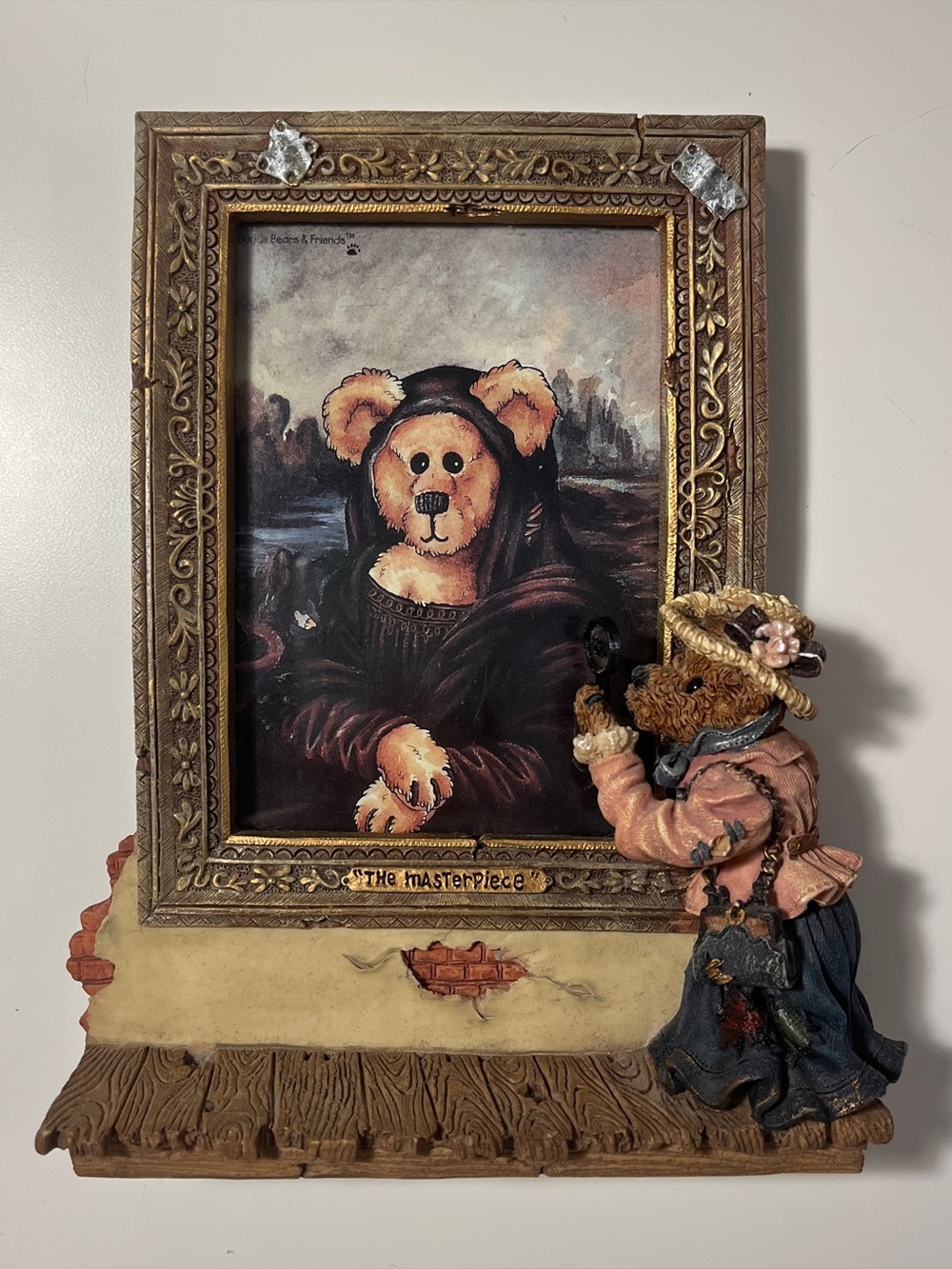 Boyds Bears Picture Frame The Collector Masterpiece